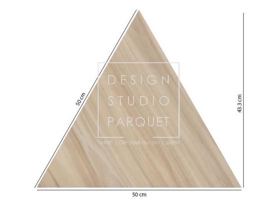 Дизайнерская виниловая плитка Forbo Flooring Systems Allura Form Triangle blond ahorn w69013